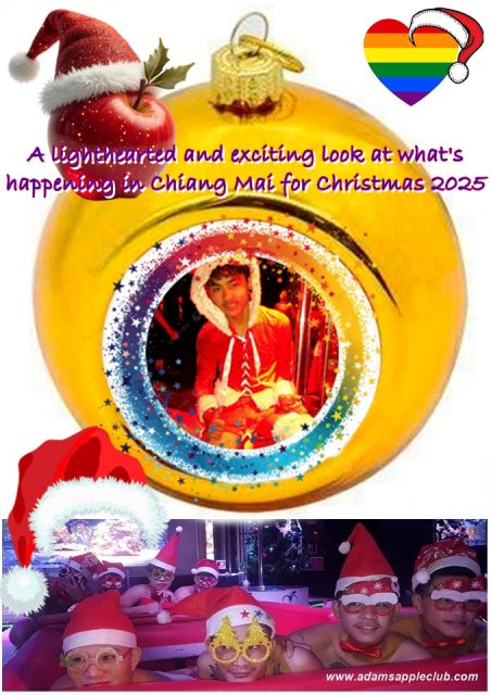 Chiang Mai is glowing, and so are we! The festive spirit has officially taken over the Rose of the North! Adams Apple Club Chiang Mai