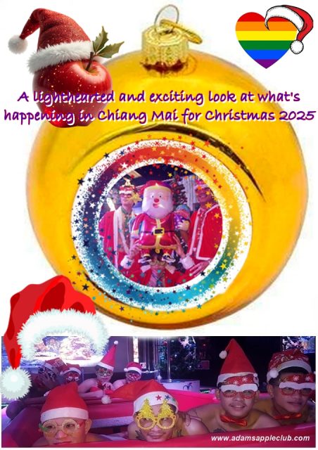 Chiang Mai is glowing, and so are we! The festive spirit has officially taken over the Rose of the North! Adams Apple Club Chiang Mai