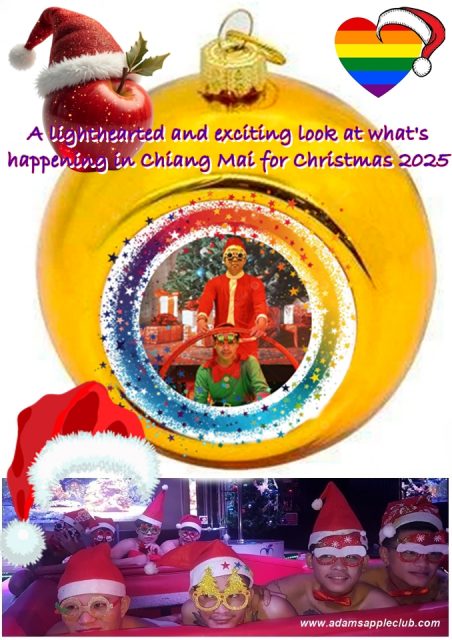 Chiang Mai is glowing, and so are we! The festive spirit has officially taken over the Rose of the North! Adams Apple Club Chiang Mai