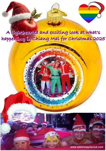 Chiang Mai is glowing, and so are we! The festive spirit has officially taken over the Rose of the North! Adams Apple Club Chiang Mai