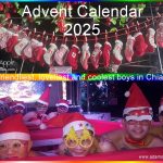 Advent Calendar 2025 Boys of Adam’s Apple Club Chiang Mai. We wish everyone around the world a very Happy Advent Season 2025!