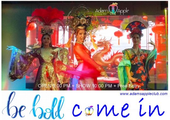 Be bold, come in - Heading into a new bar for the first time, especially a place as lively as Adams Apple Club in Chiang Mai