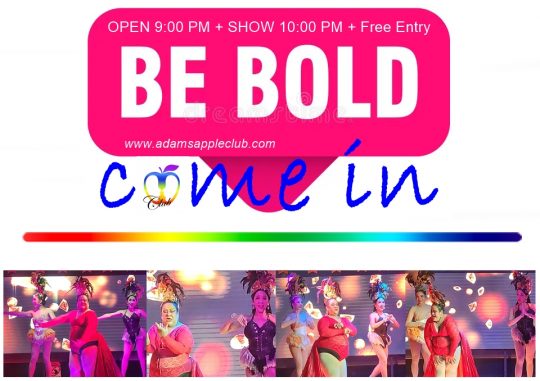 Be bold, come in - Heading into a new bar for the first time, especially a place as lively as Adams Apple Club in Chiang Mai