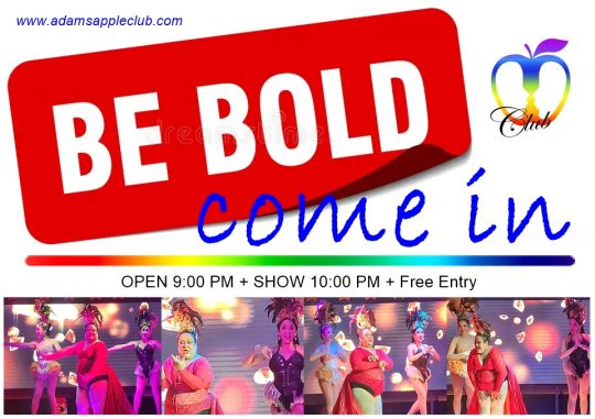 Be bold, come in - Heading into a new bar for the first time, especially a place as lively as Adams Apple Club in Chiang Mai