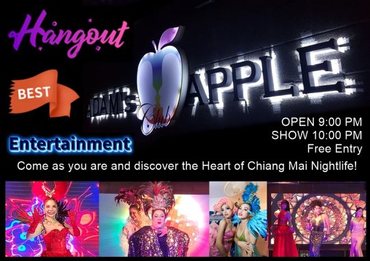 Come as you are - Why Adam's Apple Club Chiang Mai Is a Must-Visit Spot. Tag who you're bringing for an unforgettable night!
