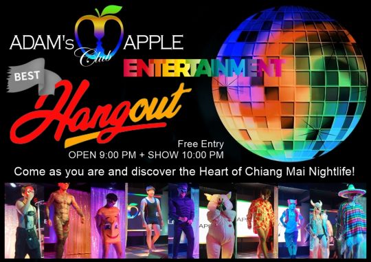 Come as you are - Why Adam's Apple Club Chiang Mai Is a Must-Visit Spot. Tag who you're bringing for an unforgettable night!