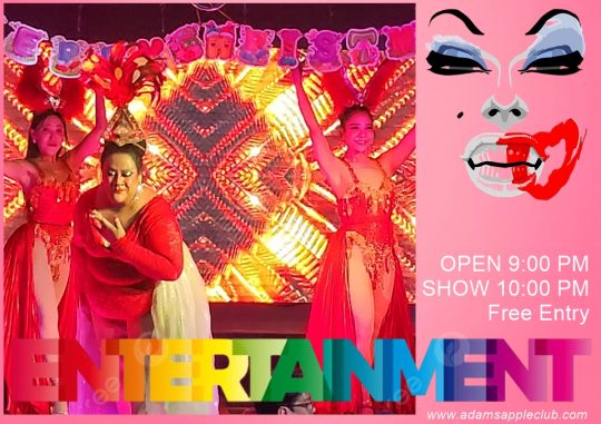 Tuesday Night Fun Chiangmai at Adams Apple Club. You bring the energy, we’ll bring the sparkle. See you there!