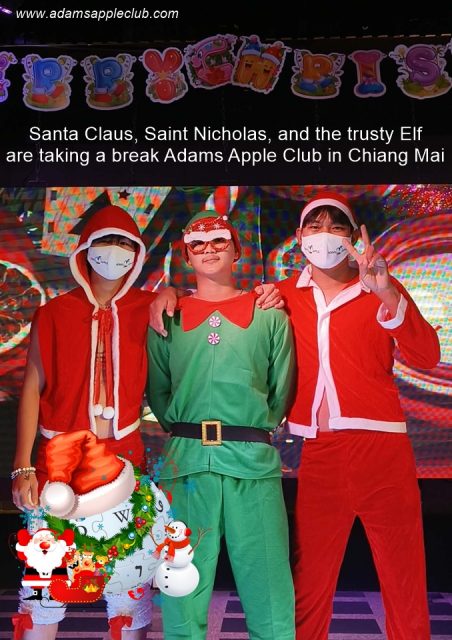 Saint Nicholas, Santa Claus and his trusty elf made their first visit of the year to check out our Christmas 2025 preparations!