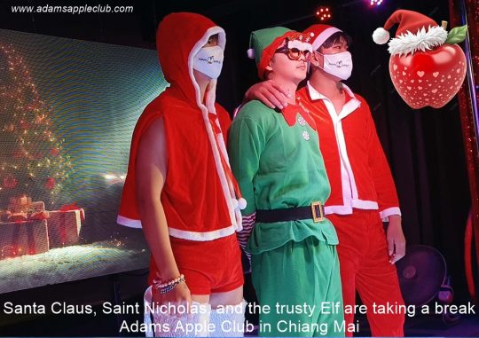 Saint Nicholas, Santa Claus and his trusty elf made their first visit of the year to check out our Christmas 2025 preparations!