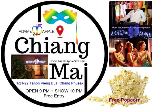 Entertainment Place 2026 CNX Adams Apple Club Chiang Mai, this venue offers a safe and inclusive space where everyone can be themselves.