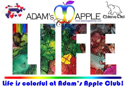 Embracing Diversity and Joy in Adams Apple Club: Life Is Colorful, make every night more beautiful - because happiness comes in every shade!
