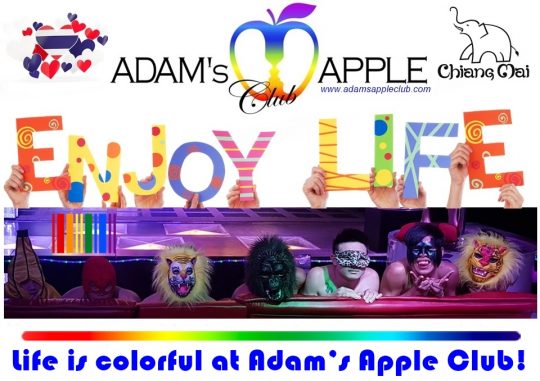 Embracing Diversity and Joy in Adams Apple Club: Life Is Colorful, make every night more beautiful - because happiness comes in every shade!