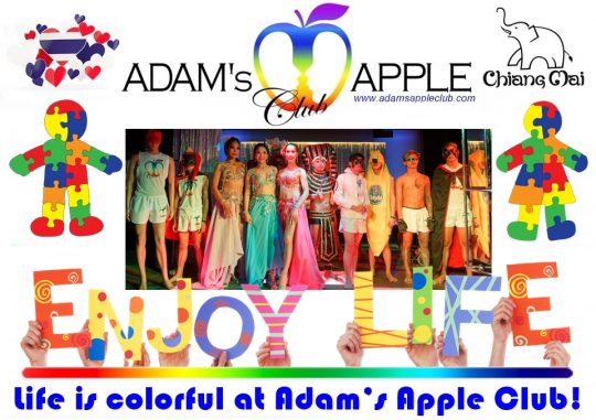 Embracing Diversity and Joy in Adams Apple Club: Life Is Colorful, make every night more beautiful - because happiness comes in every shade!
