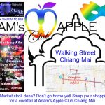 Sunday Market stroll done? - Adam's Apple Club Chiang Mai - the oldest and most iconic show bar in Northern Thailand!