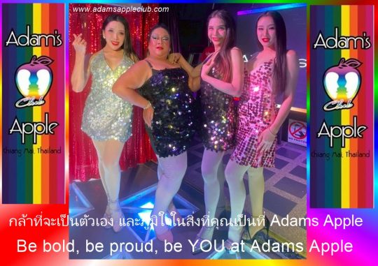 Let yourself be enchanted by the Queens of the Adams Apple Club! Step into a world of glamour, elegance, and breathtaking performances.