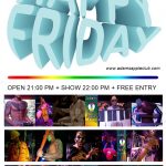 Paint your Friday Blue - Adam's Apple Club Chiang Mai, Ignite your night. Join us for an evening packed with high-energy shows