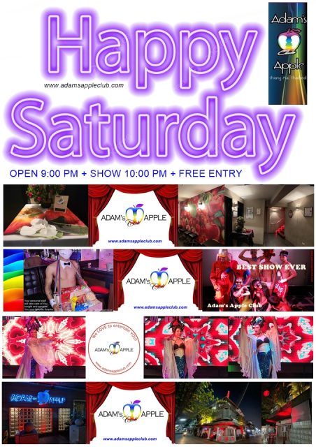 Purple Vibes Saturday Nights - Adam's Apple Club Chiang Mai Dress in your favorite purple outfit and let’s make this Saturday legendary!