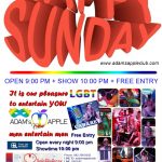 Sunday in Thailand = Red! - Adam's Apple Club Chiang Mai Energy, passion, and the best vibes in town. Brighten up your Sunday night with us