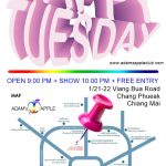 Gay friendly Hangout Chiang Mai Adams Apple Club Great vibes, amazing shows, and the best company await. See you there!