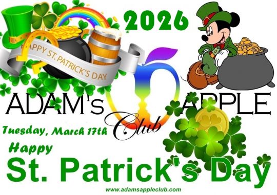 St. Patrick's Day Celebration 2026 - Adam's Apple Club Chiang Mai. Let’s make some "Irish magic" happen in the heart of Santitham!