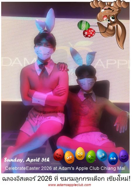 Easter prep is ON! - Adam's Apple Club Chiang Mai Preparation for our big party on April 5, 2026, is in full swing