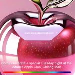 Think Pink this Tuesday! - Adam's Apple Club Chiang Mai Join our global family for an unforgettable evening at the "Nightclub of Happiness."