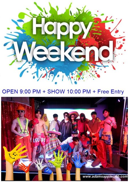 Happy Weekend 2026 in Chiang Mai - Adam's Apple Club Enjoy world-class drag cabaret and unique performances in the "Nightclub of Happiness".