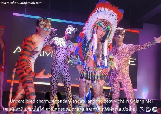 Unparalleled charm legendary Shows - Adam's Apple Club and the best night in Chiang Mai. Best gay night out in Chiang Mai!