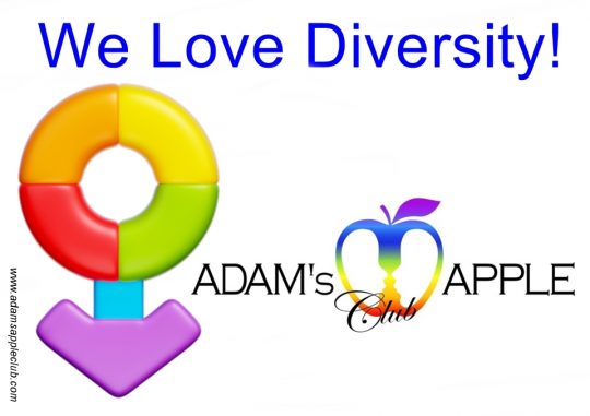 Diversity is our heartbeat! - Adam's Apple Club Chiang Mai Proudly supporting a world where everyone belongs.