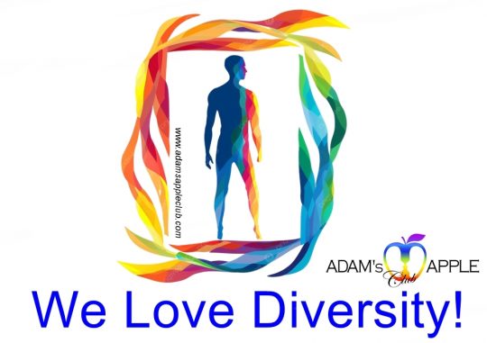 Diversity is our heartbeat! - Adam's Apple Club Chiang Mai Proudly supporting a world where everyone belongs.