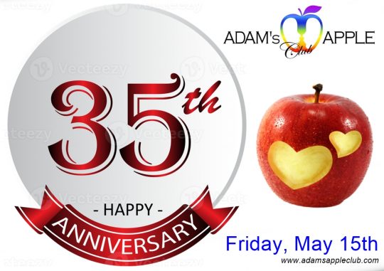 35 Years of Magic - Adam's Apple Club Chiang Mai We are celebrating our 35th Anniversary right here in Chiang Mai!