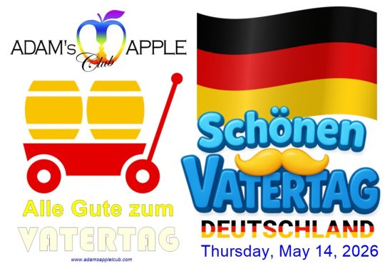Cheers to all the dads! - Adam's Apple Club Chiang Mai to all the amazing fathers in Germany celebrating this Thursday, May 14, 2026.