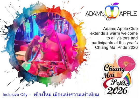 Celebrating Diversity and Equality - Adam's Apple Club Chiang Mai “Inclusive City – Chiang Mai, the City of Equality”