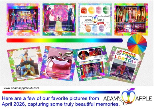Memories of April 2026 - Adam's Apple Club Chiang Mai Here are some of our favorite moments from this past month.