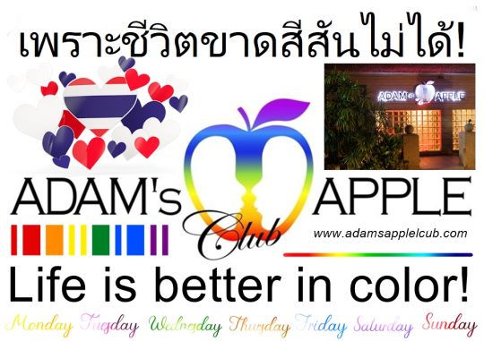 Seven Days of Luck - Adam's Apple Club Chiang Mai Luck and glam in every move! More Than a Show - A Spectrum of Spectacle.