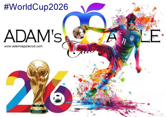 2026 FIFA World Cup - Adam's Apple Club We wish all participating teams successful, peaceful, and truly enjoyable matches on the world stage.