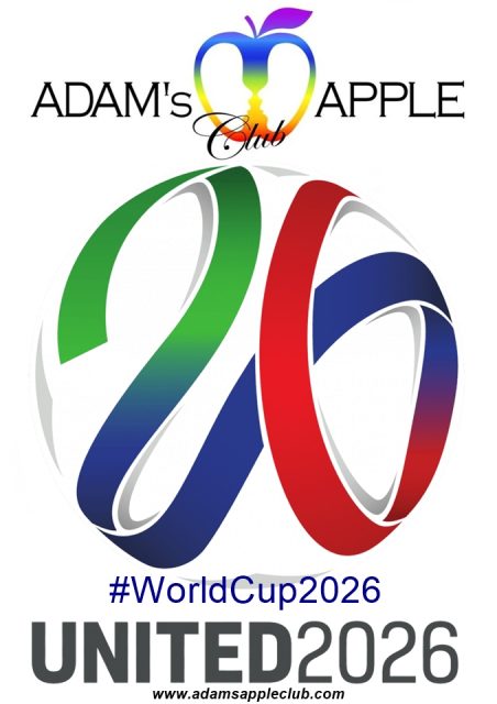 2026 FIFA World Cup - Adam's Apple Club We wish all participating teams successful, peaceful, and truly enjoyable matches on the world stage.