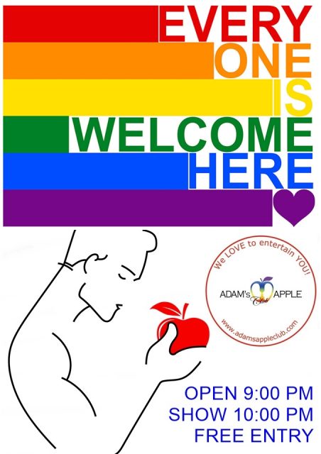 You belong here - Adam's Apple Club Chiang Mai No matter who you are, where you are from, or what you believe