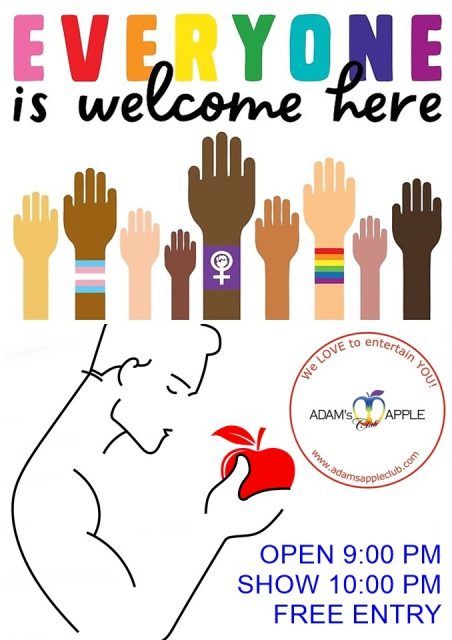You belong here - Adam's Apple Club Chiang Mai No matter who you are, where you are from, or what you believe