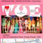 Tonight is the night! - Adam's Apple Club Chiang Mai Last day of the month means big party vibes! Let’s fill the club!