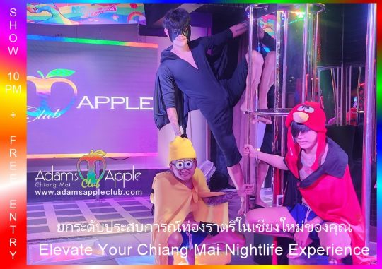 Elevate Your Chiang Mai Nightlife - Adam's Apple Club Chiang Mai We look forward to welcoming you for an extraordinary night!
