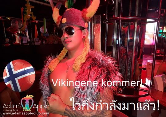 The Vikings are coming! - Adam's Apple Club Chiang Mai A huge, warm welcome to all our friends from Norway!