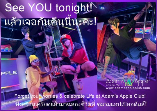 Weekend Plans in Chiang Mai? - Adam's Apple Club Chiang Mai Thailand Life is too short and beautiful not to enjoy!