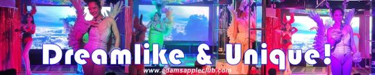 Dreamlike and unique Cabaret - Adam's Apple Club Chiang Mai Gather your friends, grab a drink, and get ready to be amazed!
