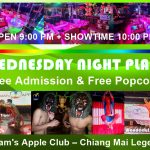 WEDNESDAY NIGHT PLANS? - Adam's Apple Club Chiang Mai Bring your friends, grab a drink, and let us entertain you! See you tonight!