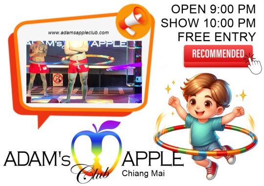 Spectacular Nights Await You - Adam's Apple Club Chiang Mai Enjoy the legendary gay-friendly nightlife with world-class cabaret performances