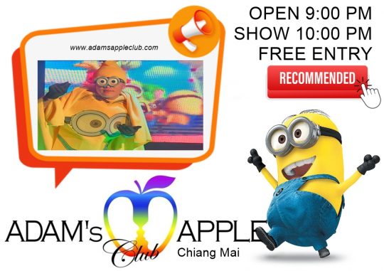 Spectacular Nights Await You - Adam's Apple Club Chiang Mai Enjoy the legendary gay-friendly nightlife with world-class cabaret performances