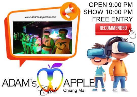 Spectacular Nights Await You - Adam's Apple Club Chiang Mai Enjoy the legendary gay-friendly nightlife with world-class cabaret performances