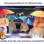 We bring the sunshine! - Adam's Apple Club Chiang Mai Rainy season outside, but it’s 100% sunshine & happiness inside!