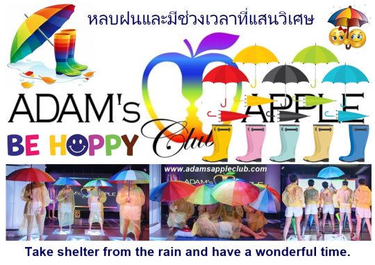 We bring the sunshine! - Adam's Apple Club Chiang Mai Rainy season outside, but it’s 100% sunshine & happiness inside!